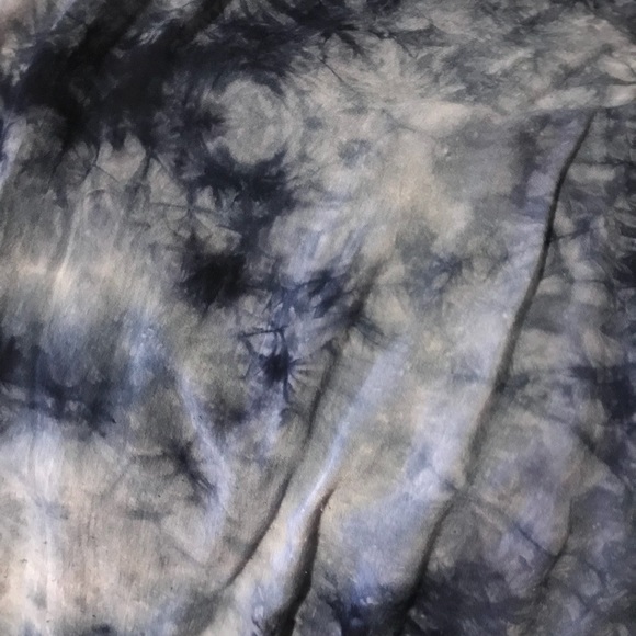 Navy Tie Dye Mini Dress - Picture 3 of 3